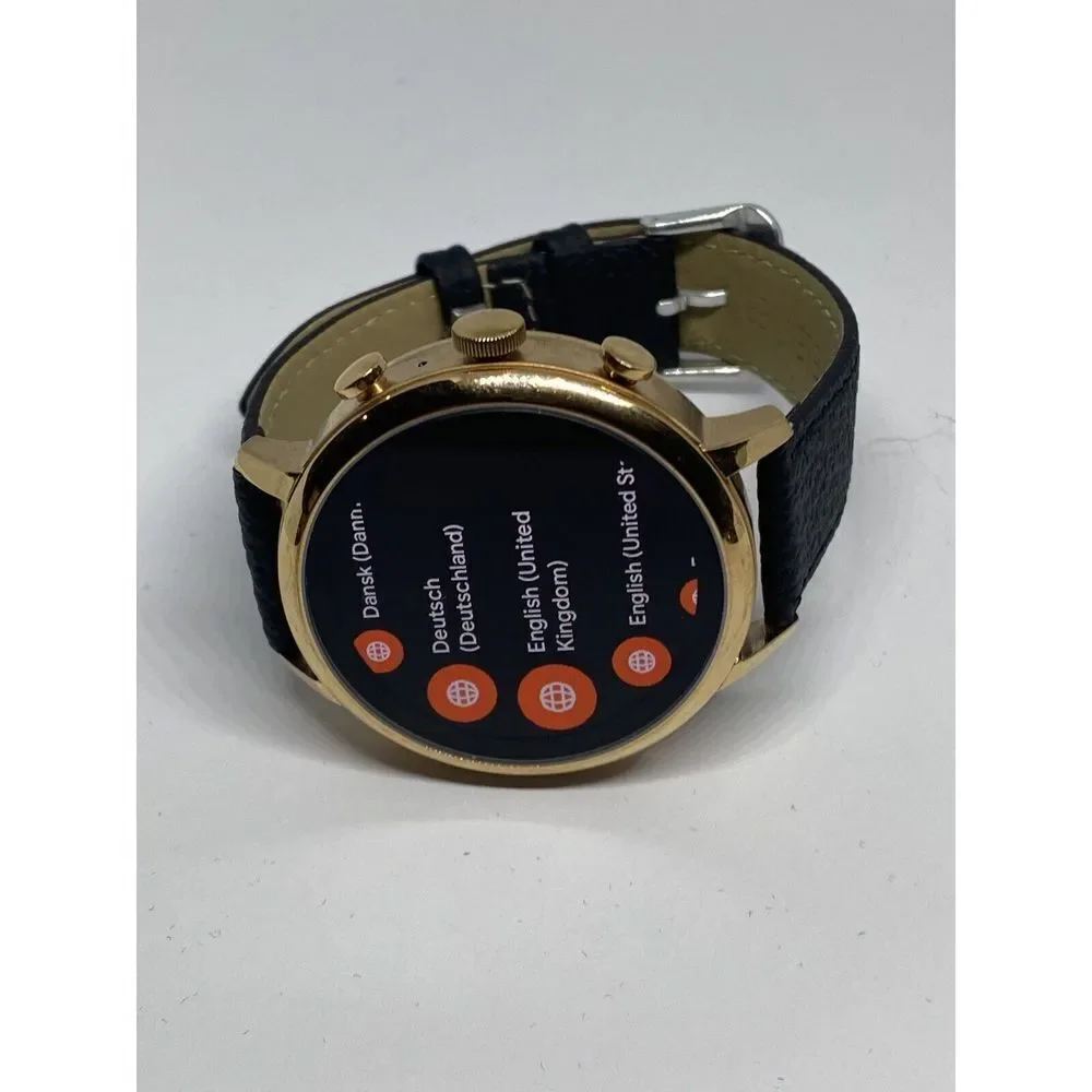 Fossil Gen 4 Authentic Digital Dial Smart Watch Custom Band FTW6031 AB197